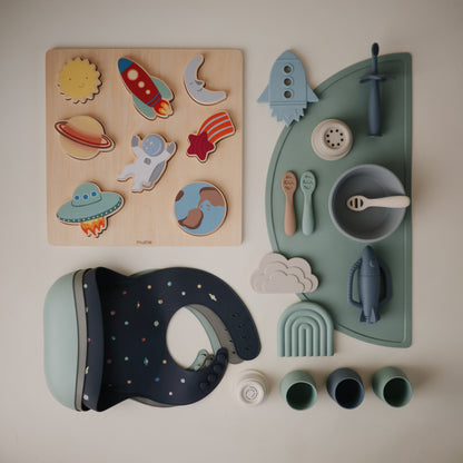 Silicone Baby Bib mushie