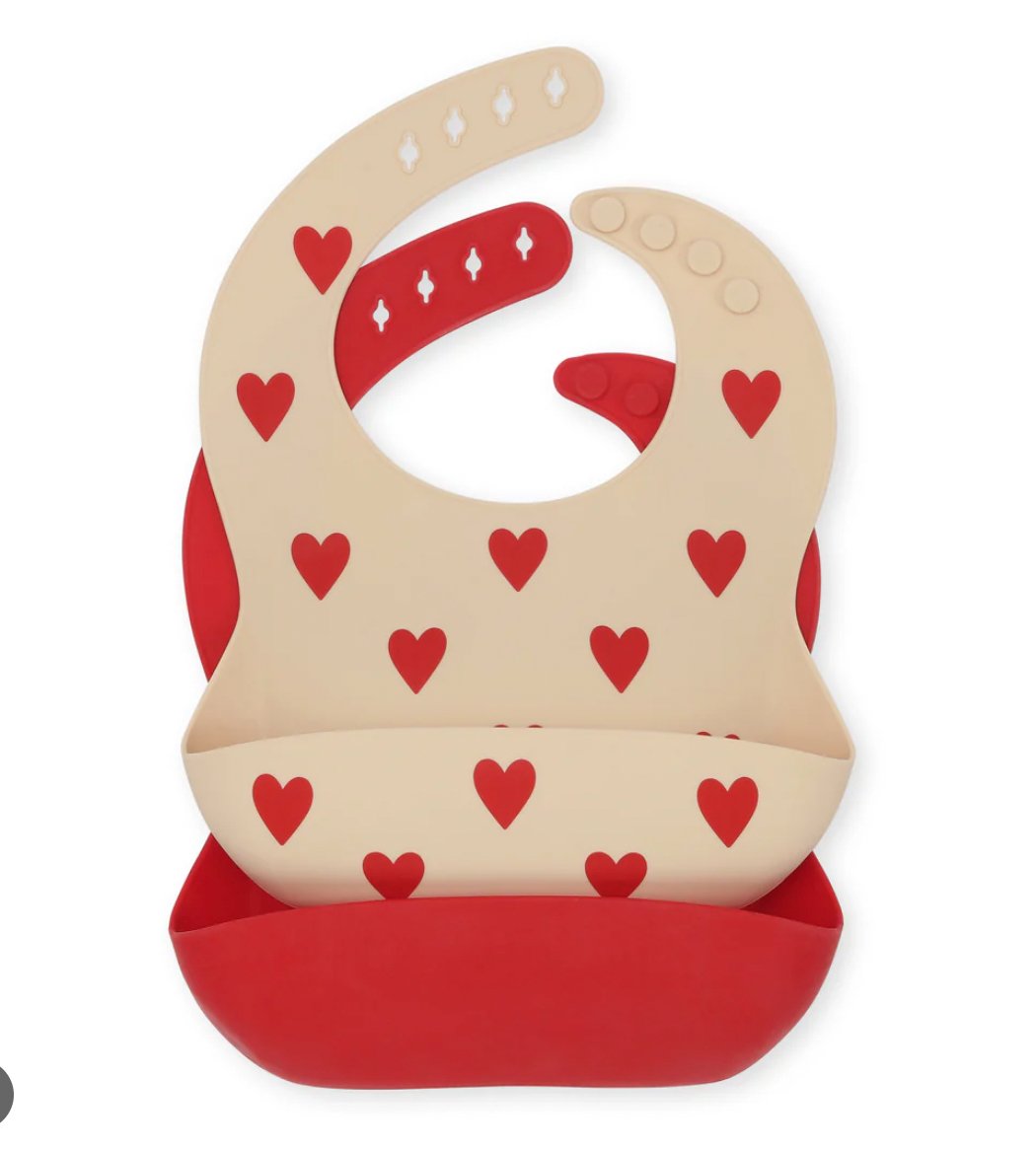 Konges Sløjd Silicone Bibs - Pack of 2 Konges Sløjd
