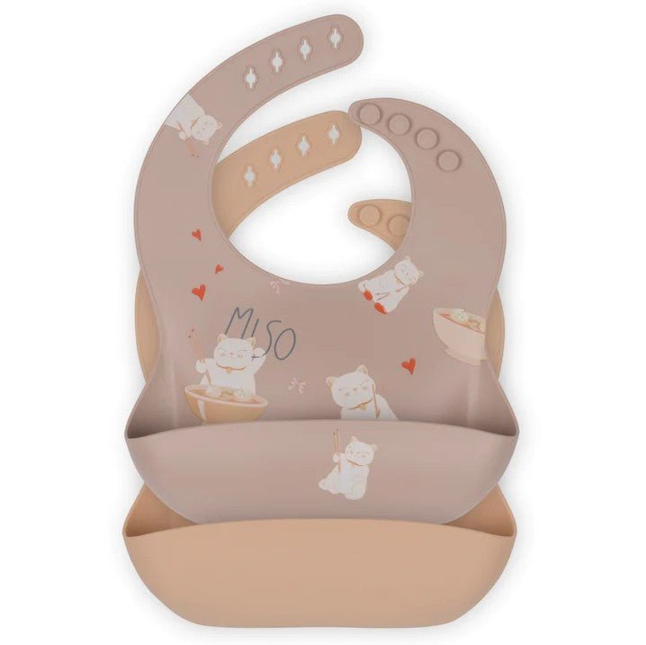 Konges Sløjd Silicone Bibs - Pack of 2 Konges Sløjd