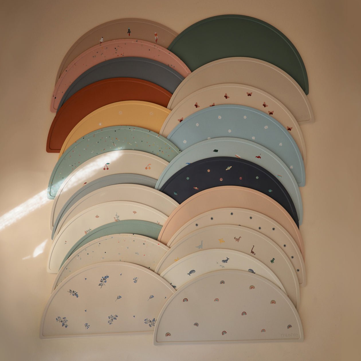 Silicone Placemat - Shifting Sand Mushie