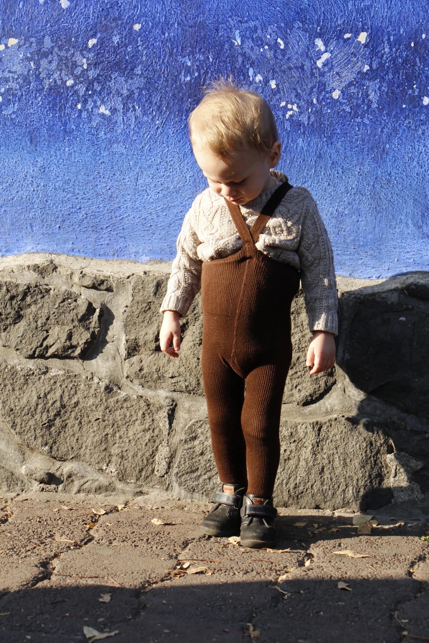 Silly Silas Footed Chocolate Brown Silly Silas