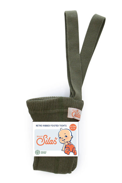 Silly Silas Footed Olive Silly Silas
