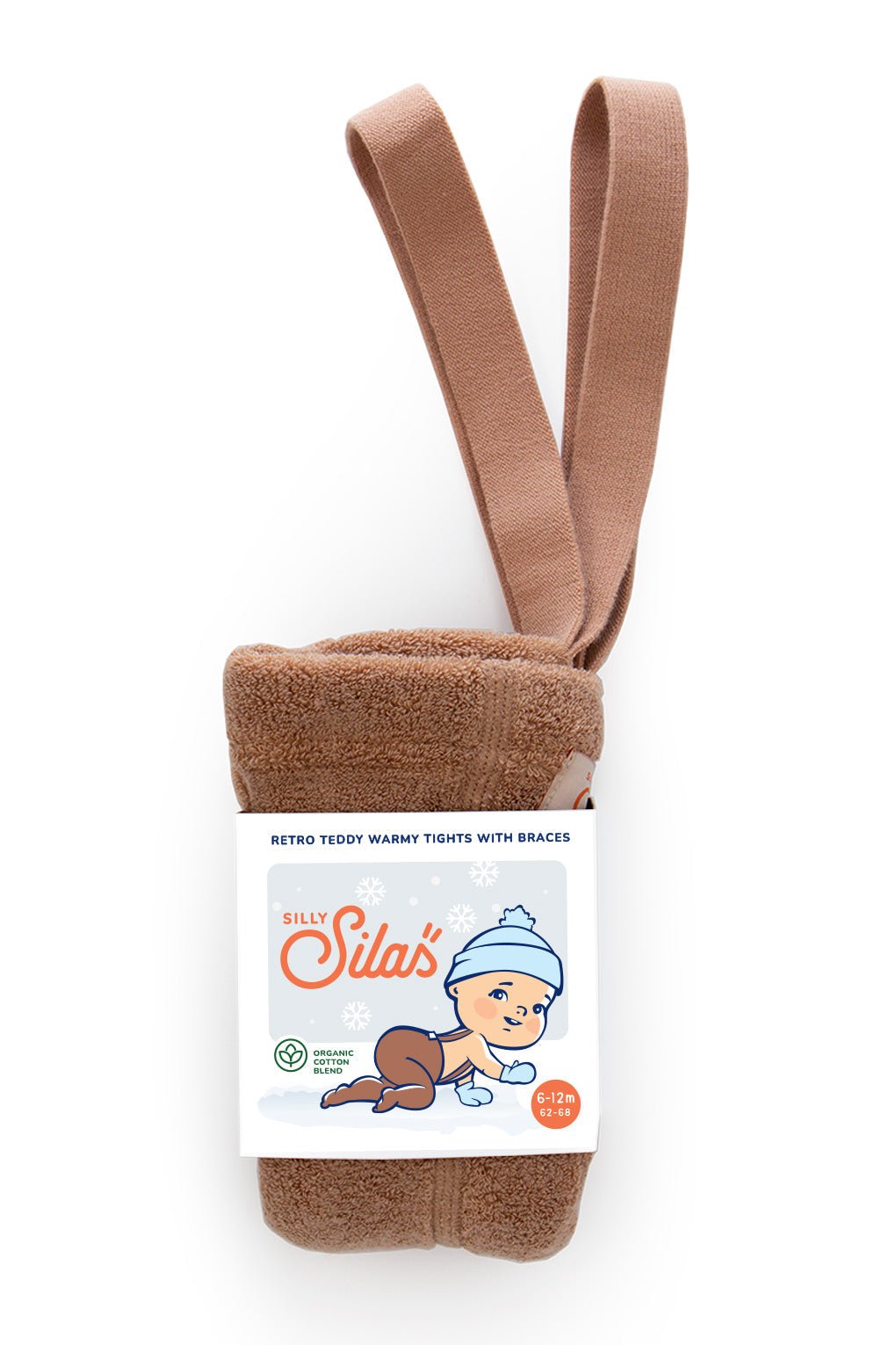 Silly Silas Teddy Light Brown Footed Silly Silas