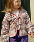SISSEL EDELBO Astrid MINI Top - Brown Checks Sissel - edelbo