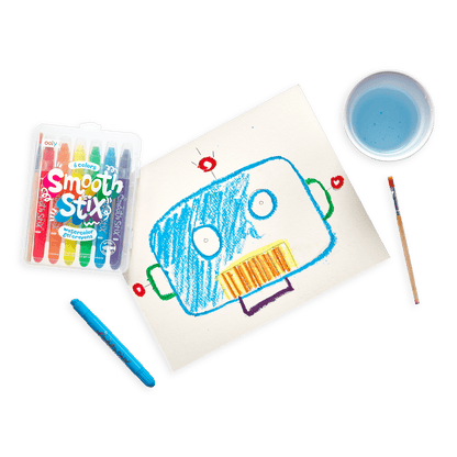 Smooth Stix Watercolor Gel Crayons - Set of 6 OOLY