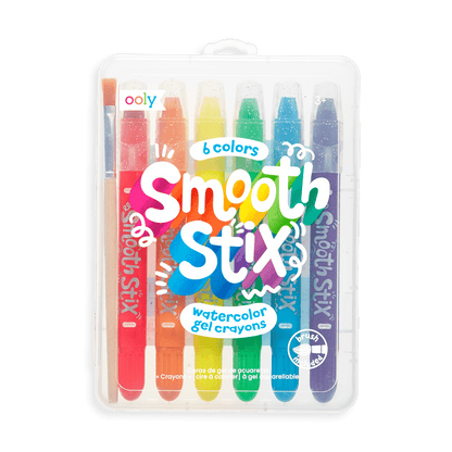 Smooth Stix Watercolor Gel Crayons - Set of 6 OOLY