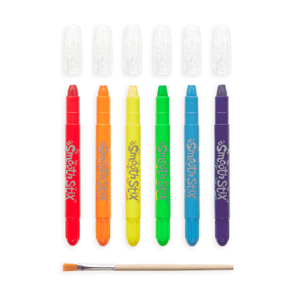Smooth Stix Watercolor Gel Crayons - Set of 6 OOLY