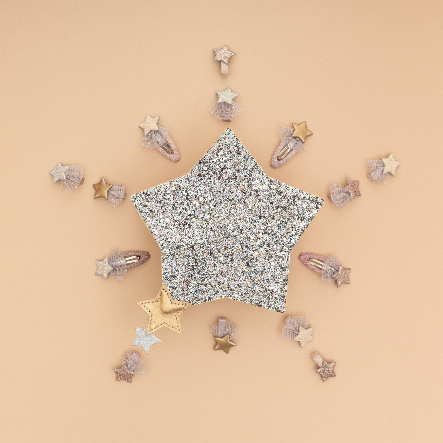 Sparkly glitter star bag Mimi &amp; Lula
