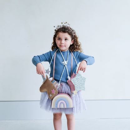Sparkly glitter star bag Mimi &amp; Lula