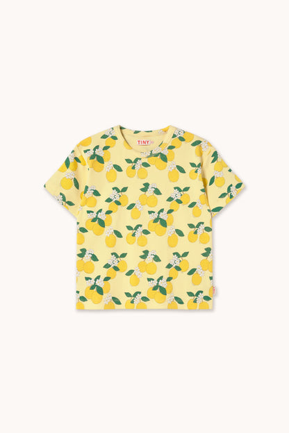 Tinycottons Oranges Rib Tee – Organic Cotton Kids T-Shirt