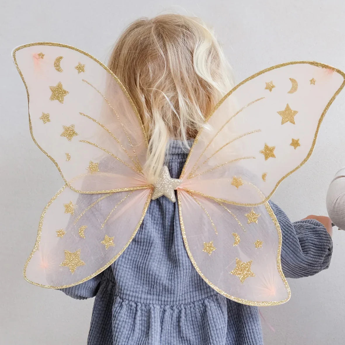 Mimi &amp; Lula Pink Starry Night Fairy Wings