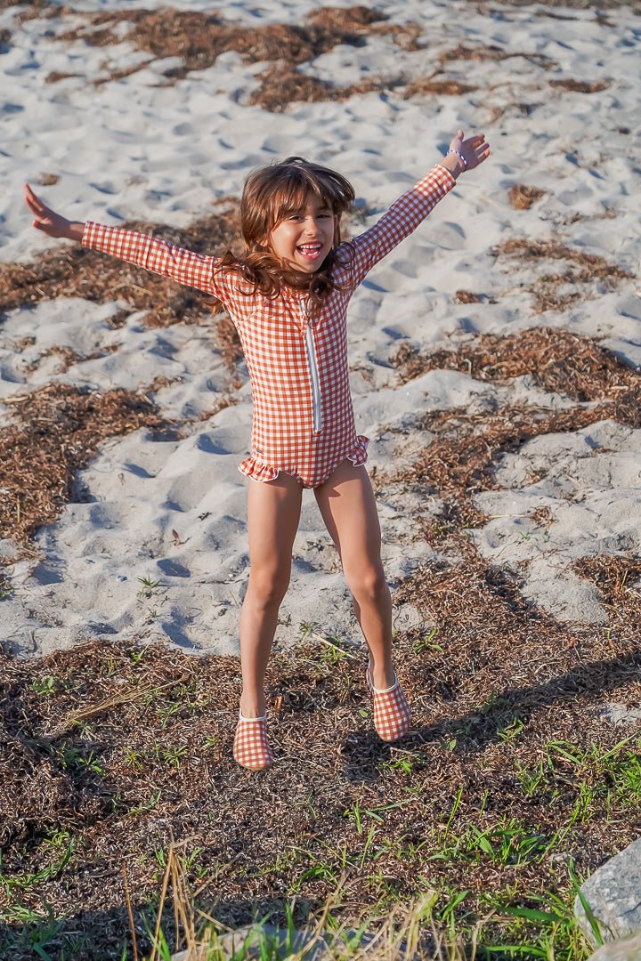 Swim Shoes - Sienna Gingham GRECH &amp; CO.