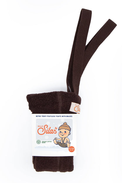 Teddy Chocolate Footless Silly Silas