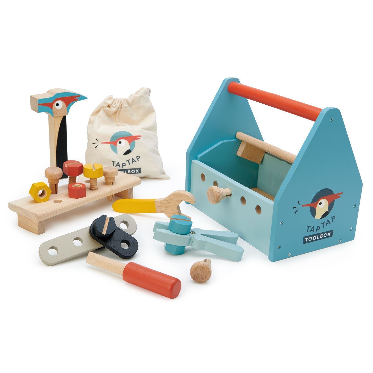Tender Leaf Toys Tap Tap Tool Box Tender Leaf Toys