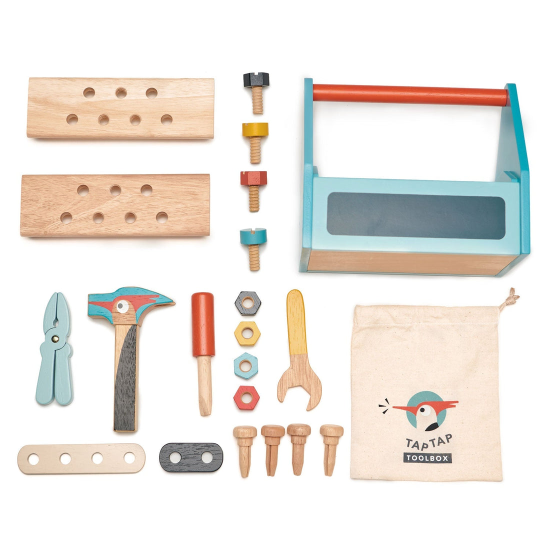 Tender Leaf Toys Tap Tap Tool Box Tender Leaf Toys