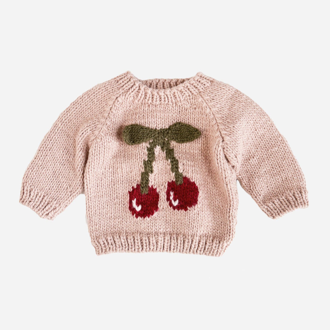The Blueberry Hill Cherry Pullover Sweater