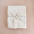 The Blueberry Hill Heirloom Pique Organic Baby Blanket – Cream