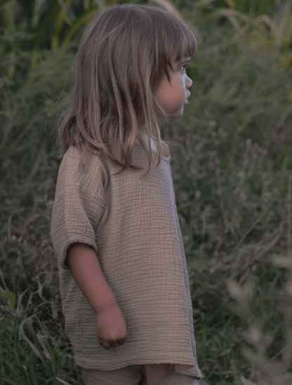 The Simple Folk The Muslin Top - Sage The Simple Folk