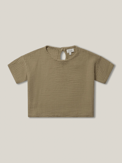 The Simple Folk The Muslin Top - Sage The Simple Folk