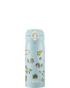 [Thermos X Zero Per Zero] Graphic One Touch Tumbler 400ml - Blue Thermos