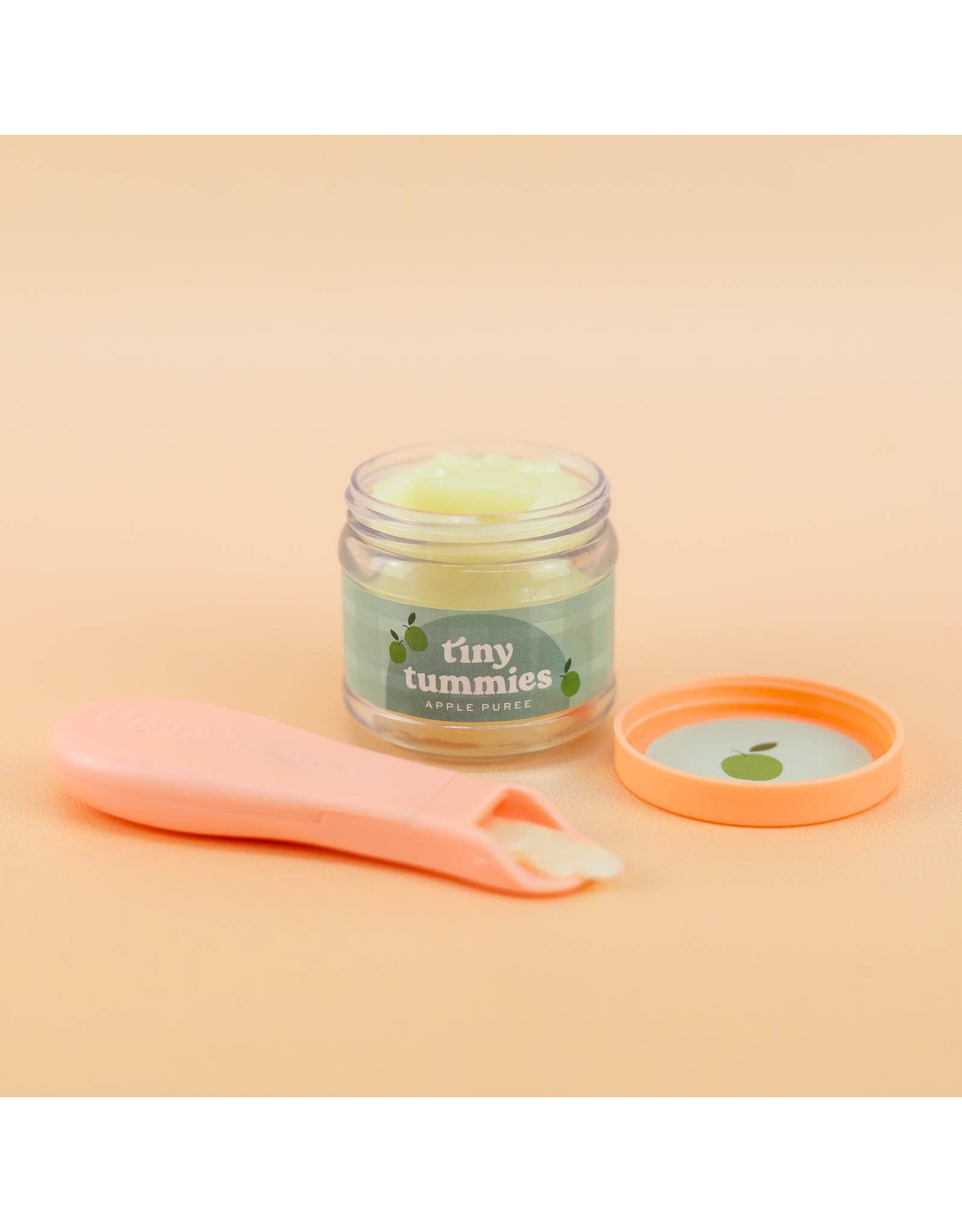 Tiny Harlow - North America - Tiny Tummies - Apple jelly food - Jar and spoon - Tiny Harlow Tiny Harlow