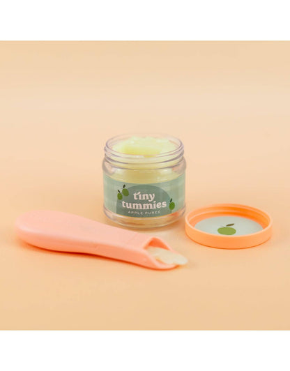 Tiny Harlow - North America - Tiny Tummies - Apple jelly food - Jar and spoon - Tiny Harlow Tiny Harlow