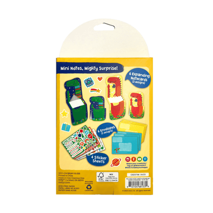 Tiny Tadas! Note Cards and Sticker Set - Dinos &amp; Dragons OOLY