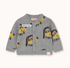 Tinycottons Dogs Baby Cardigan – Grey Tinycottons