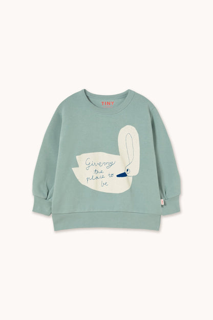Tinycottons Swan Graphic Sweatshirt Tinycottons