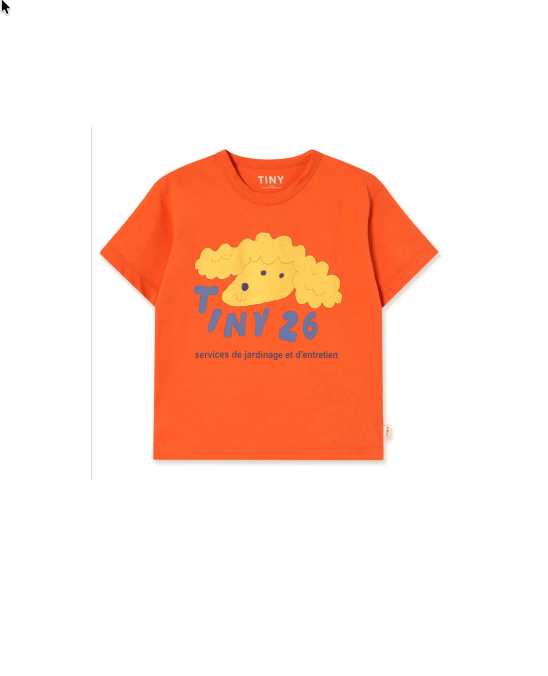 Tinycottons Yellow Dog Graphic Tee Tinycottons