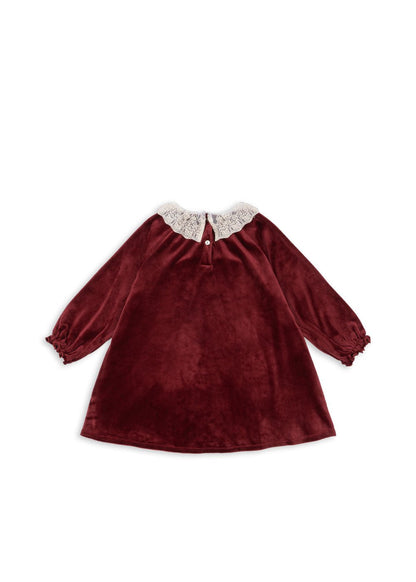 VENOLA DRESS - red dahlia Konges Sløjd New Collection