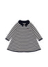 Konges Sløjd VENTON KNIT DRESS GOTS - NAVY STRIPE Konges Sløjd