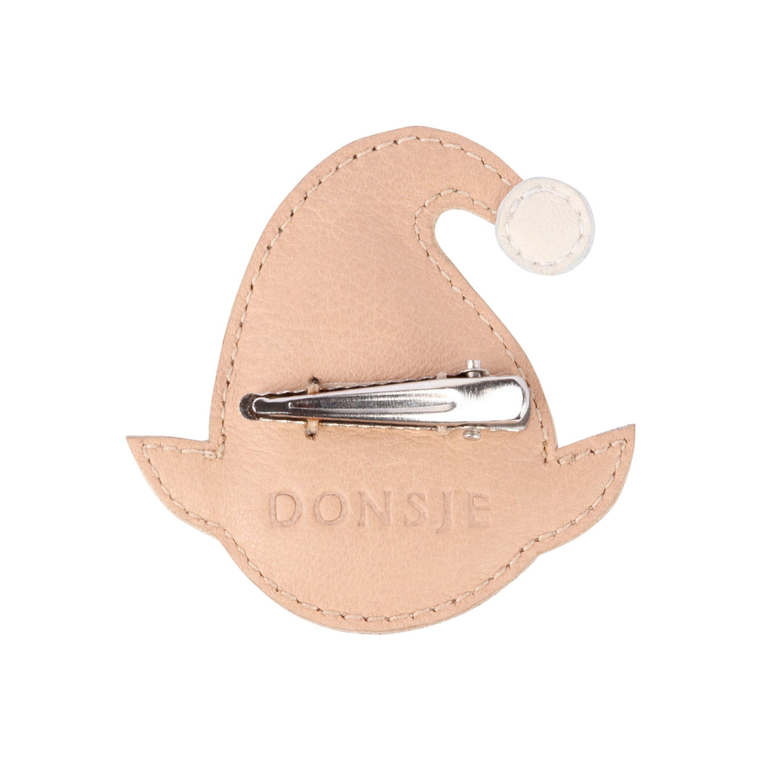 Wonda Hairclip | Elf | Olive Leather Donsje