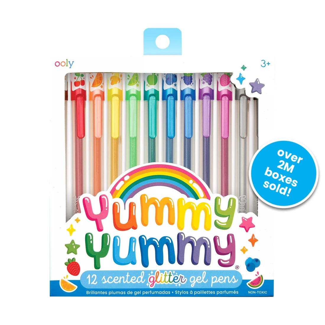 Yummy Yummy Scented Glitter Gel Pens - Set of 12 OOLY